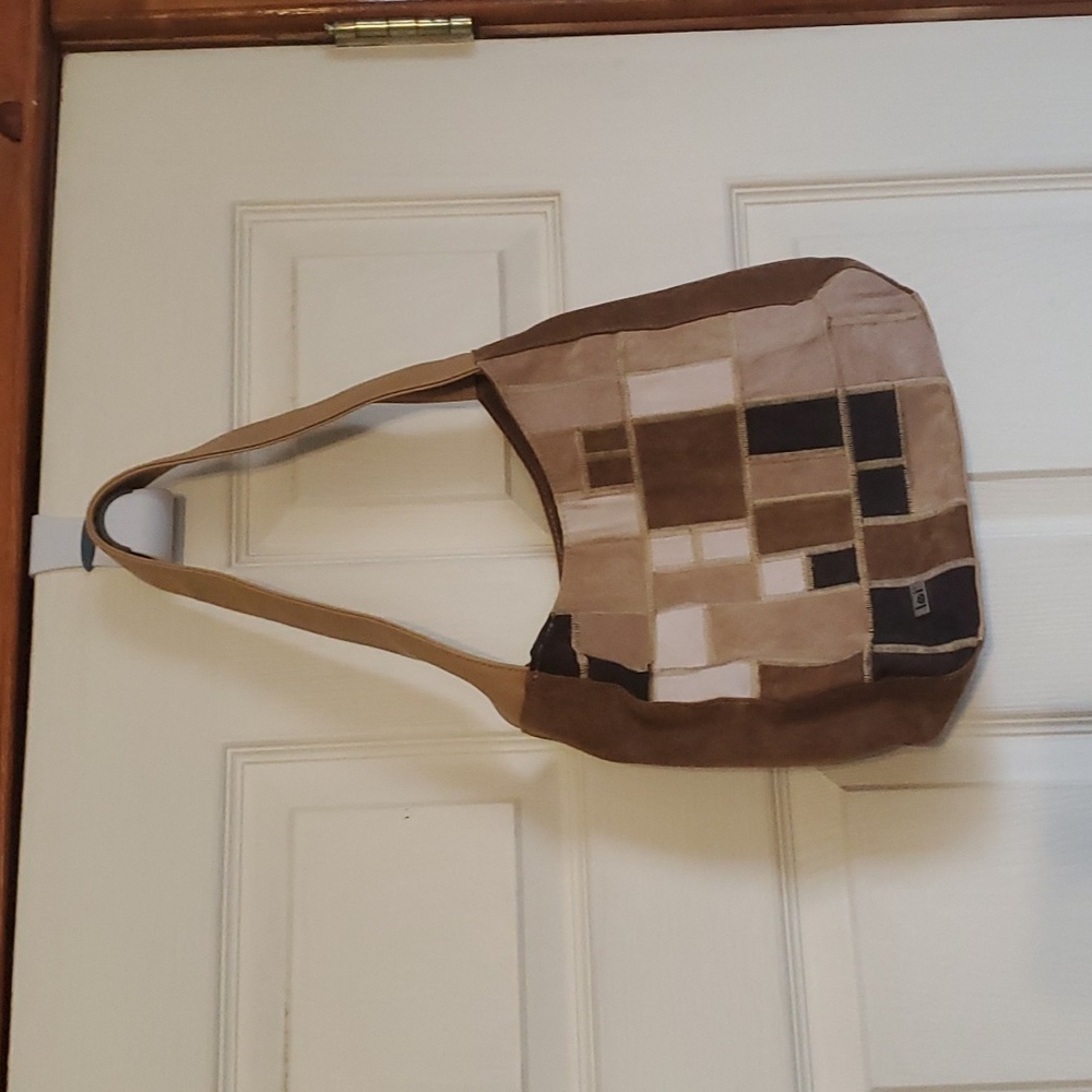 Lei Patchwork Handbag - image 1